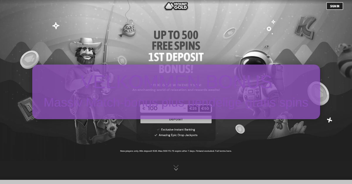 Moung Gold Casino for danske spillere